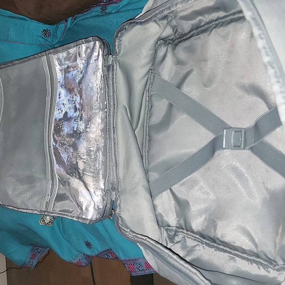 NEW AUTHENTIC BEIS, CANVAS AND LEATHER TRAVEL BACKPACK. - Picture 7 of 16